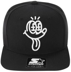 Money Howl Snapback Cap - Black/Black