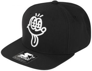 Money Howl Snapback Cap - Black/Black