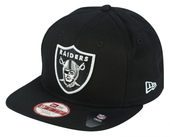 New Era Oakland Raiders NFL Pack Snapback Cap - Black/Black